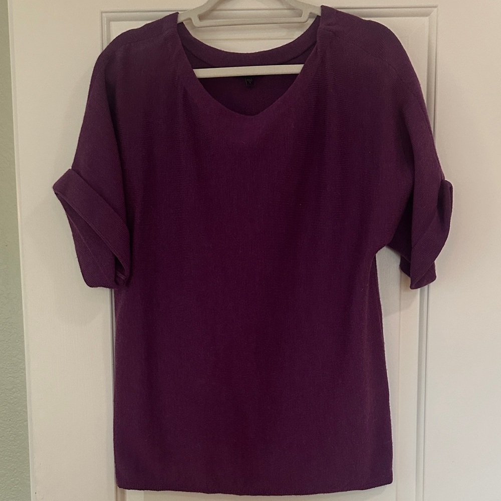 Eileen Fisher Plum Sweater